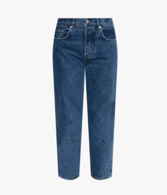 Anine Bing AZUL MARINO Jeans de cintura alta
